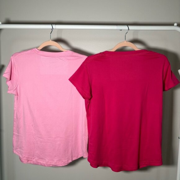 Two SHEIN Pink Women's Tops with Pocket - Picture 10 of 10